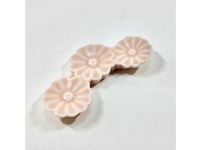 曙釉菊形箸置