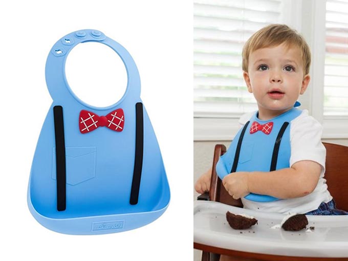 ベビー用お食事シリコンビブ