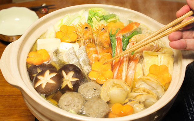 魚のつくね入り寄せ鍋
