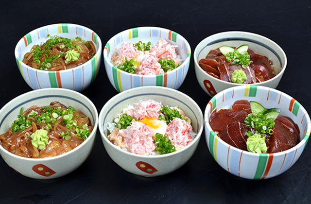 境港 海鮮丼 3種セット