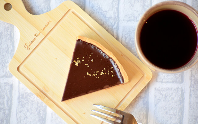 コーヒーとショコラ・タルト