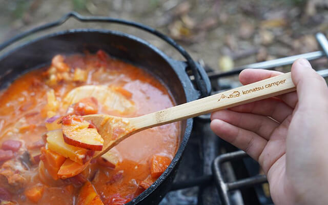 キャンプ飯を作るのに大活躍