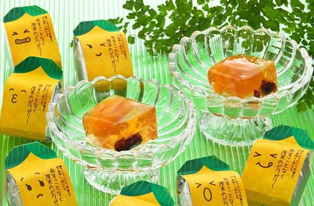 たくさんの余すことなく茂木ビワゼリー