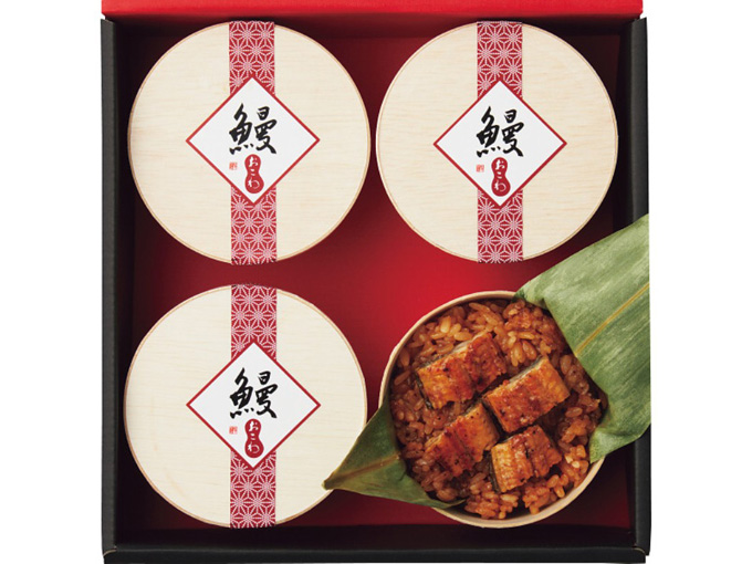 うなぎ工房のうなぎおこわ(4食)