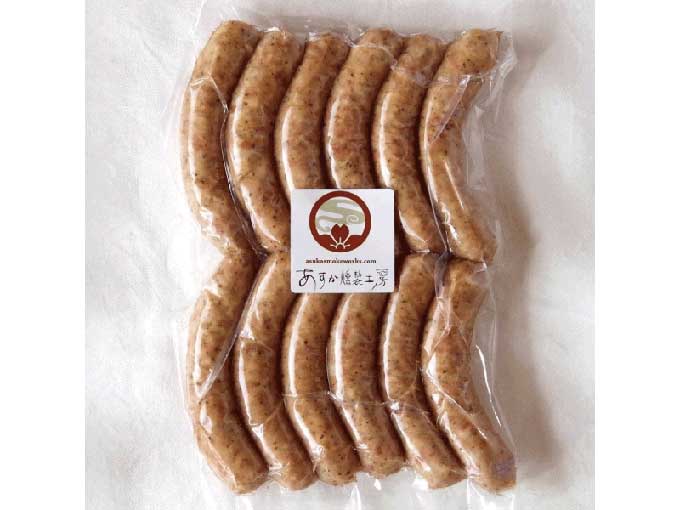 さくらの燻製あらびきソーセージ(12本入)