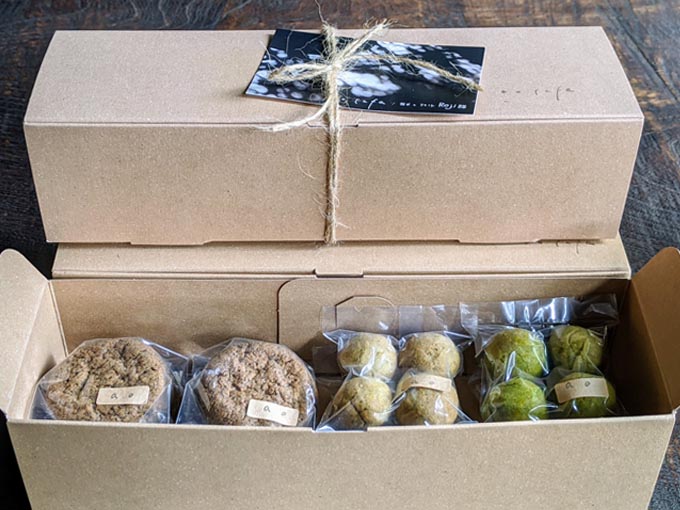 八女茶の焼き菓子8個セット