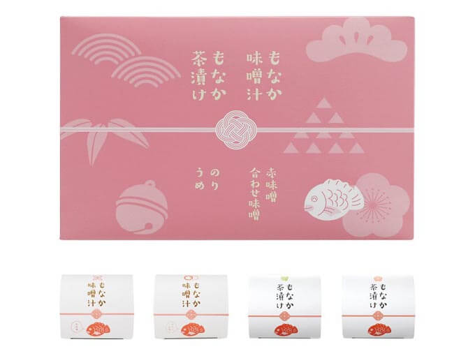 もなか味噌汁＆茶漬け(4個入り)