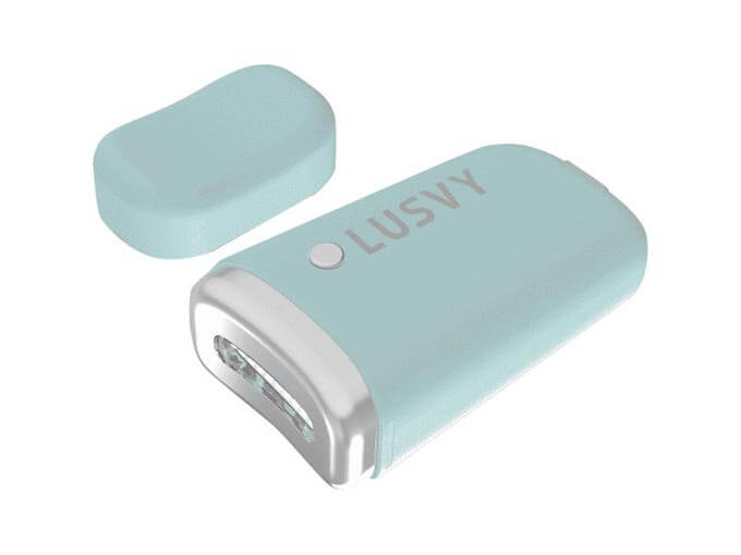 LUSVY　超音波式アイケア ミントブルー