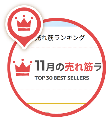 先月の売れ筋ランキング