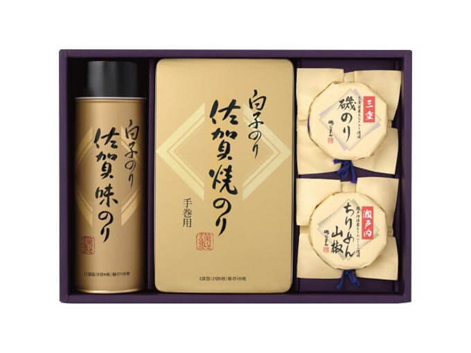 白子のり＆磯じまん　のり・佃煮セット