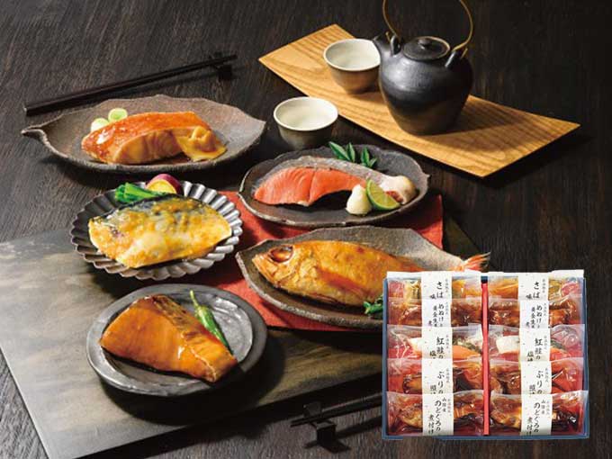 氷温熟成　煮魚・焼魚ギフトセット(10切)