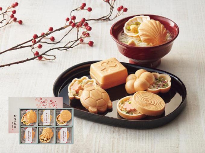 お吸い物・お茶漬けもなかセット