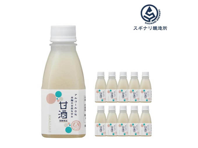 年配の方への食べ物の贈り物でおすすめの甘酒