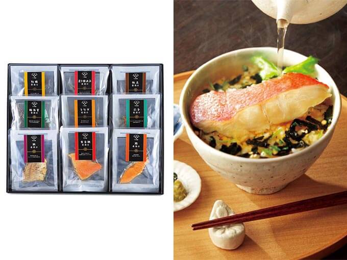 年配の方への食べ物の贈り物で特におすすめのお茶漬けセット