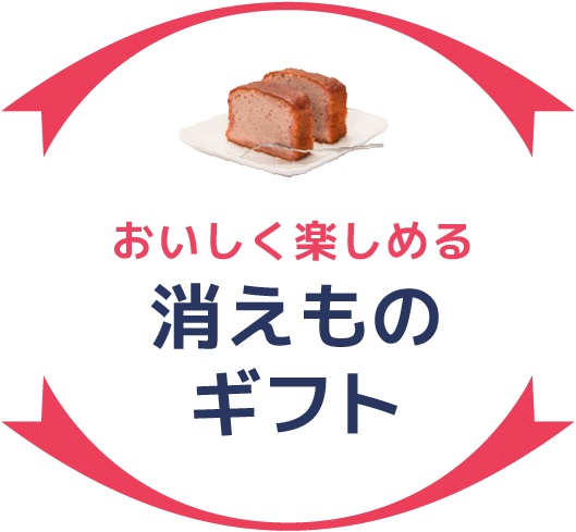 おいしく楽しめる消えものギフト