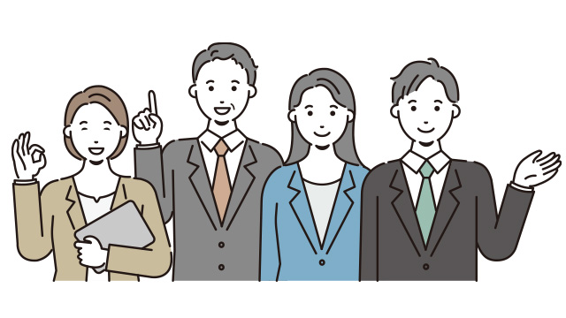 職場のイラスト