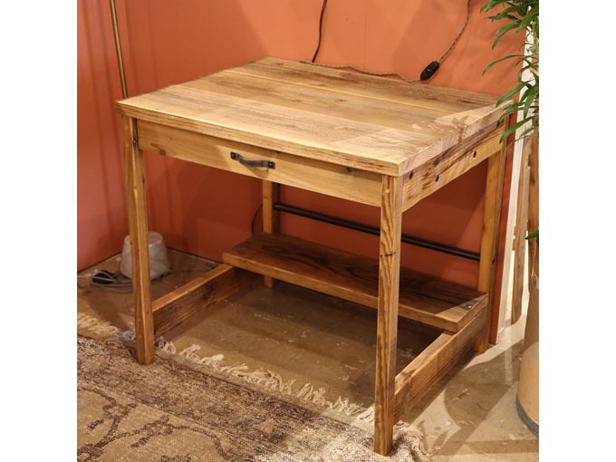 足場板古材デスク Sサイズ