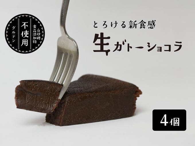 とろける生ガトーショコラ ショコラ味 4個入り