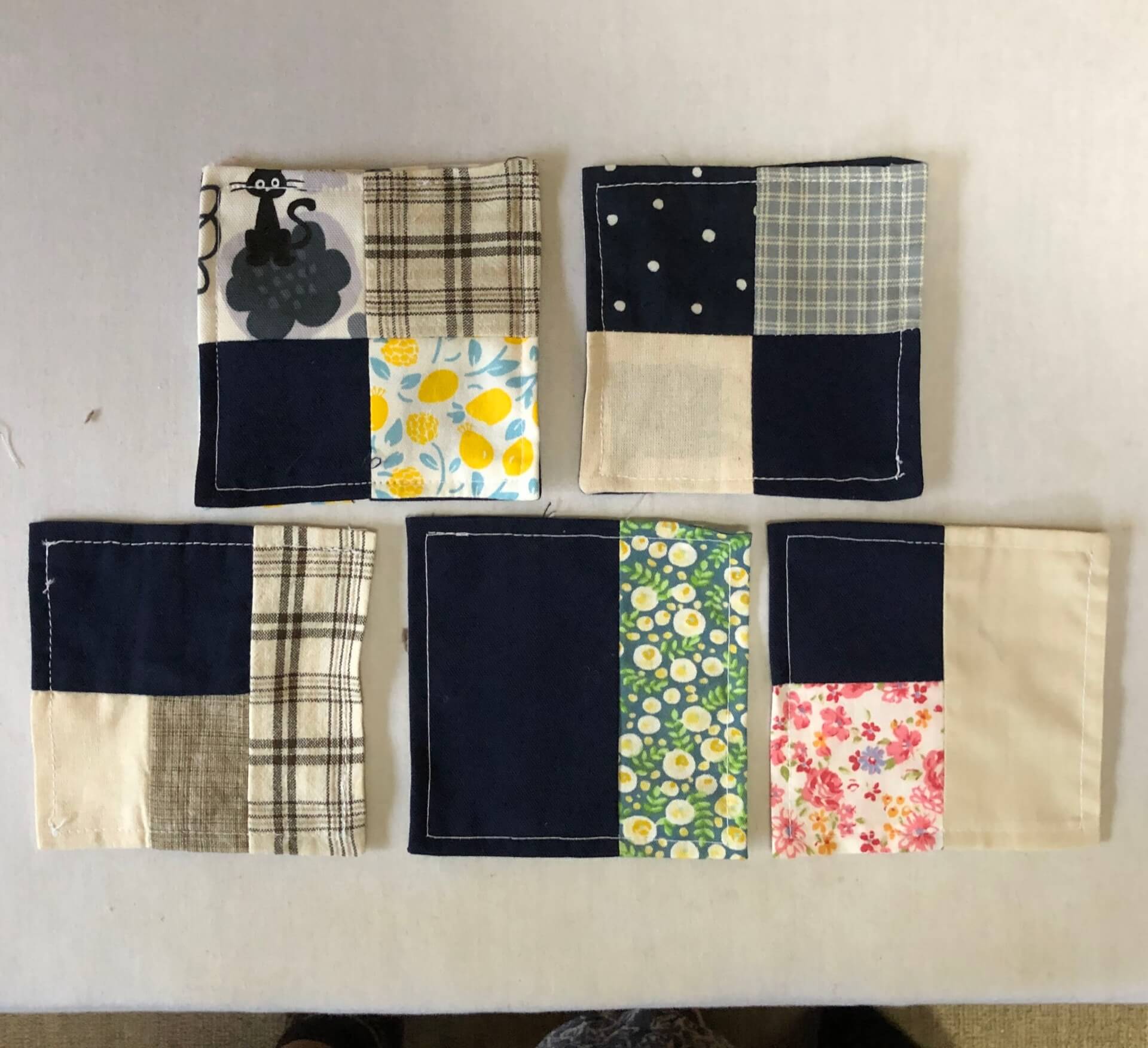 もらって嬉しい手作り布小物で初心者におすすめのコースター