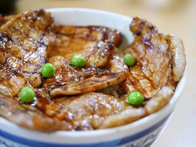 北海道名物の豚丼