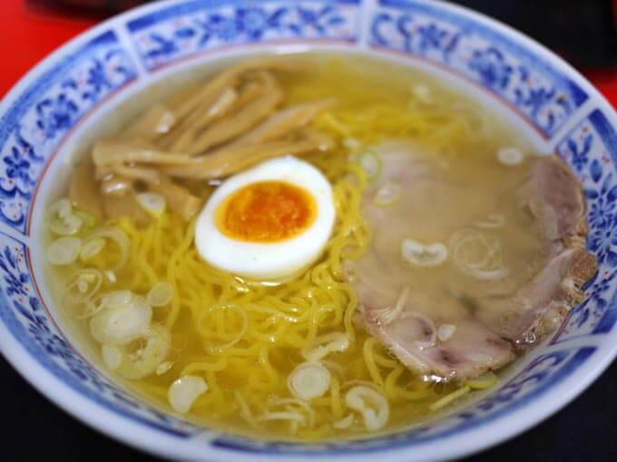 北海道名物の塩ラーメン