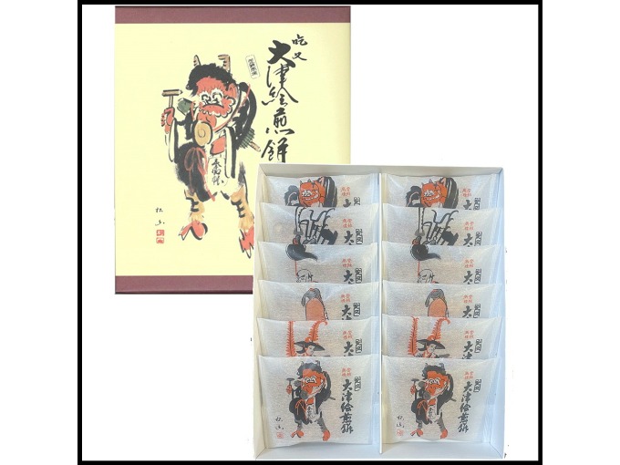 大津絵煎餅　24枚入
