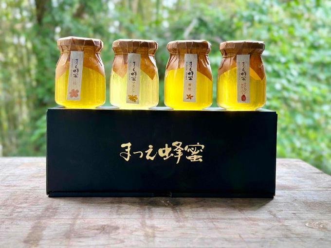 天然生ハチミツ4本セット
