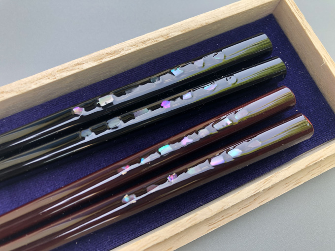 うるし塗り夫婦箸