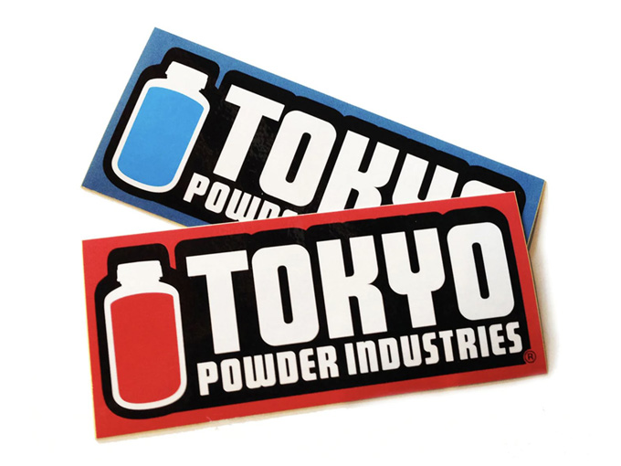 TOKYO POWDER INDUSTIESのステッカー2枚セット