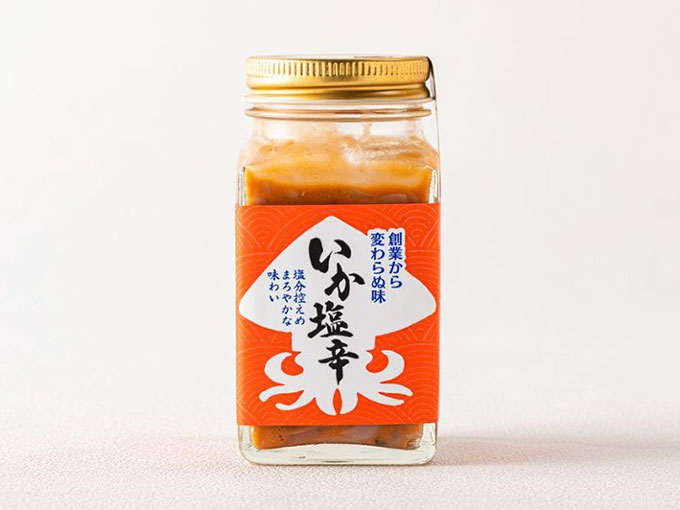 ハチミツを使用した自家製いかの塩辛
