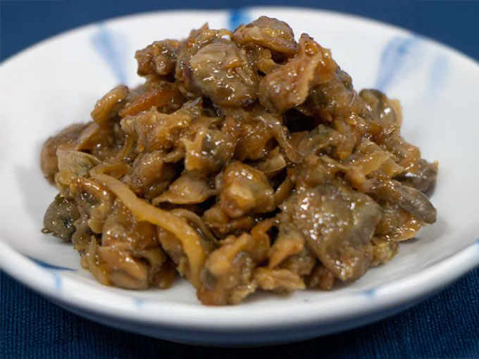 生姜の風味を効かせたしじみの佃煮