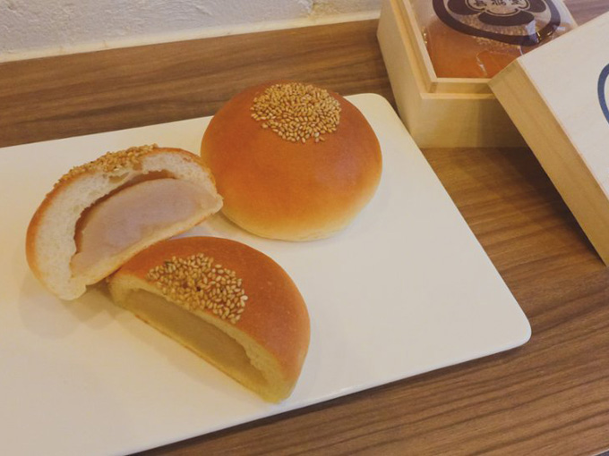 岡山県産備中白小豆を使用したあんぱん
