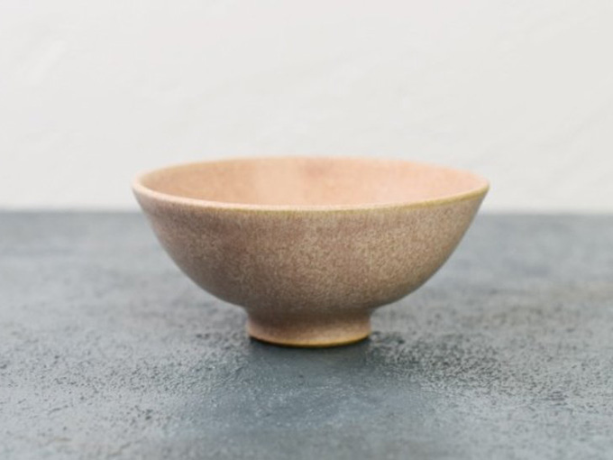 さくら色が美しい茶碗