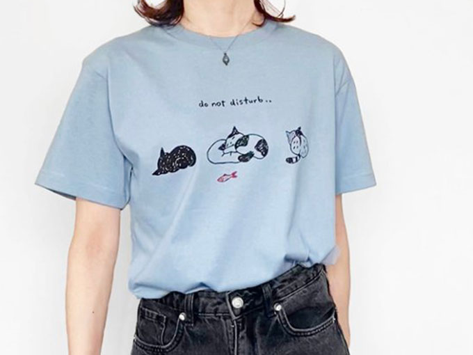 2XLも*起こさないでねTシャツ