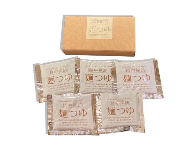どんなめん類とも相性良く使用できる万能めんつゆ