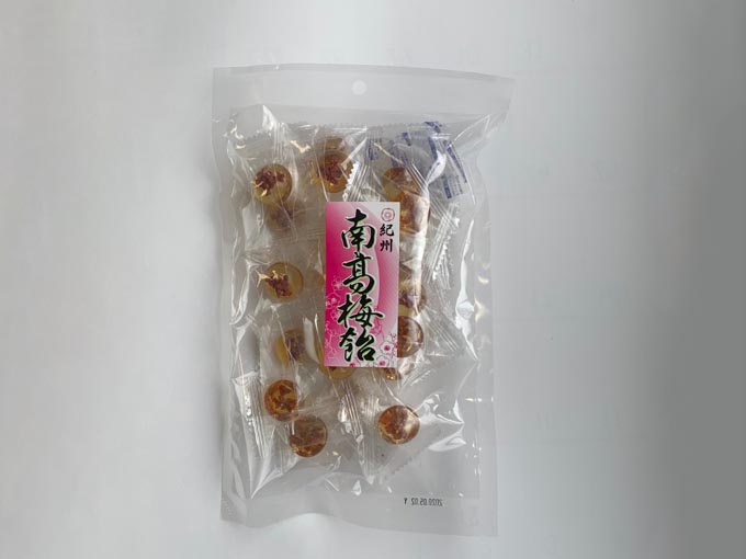 紀州南高梅を使用した飴