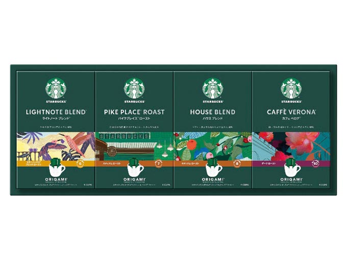 スターバックスオリガミパーソナルドリップコーヒーギフト