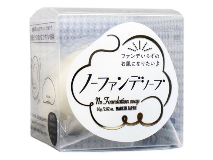 ノーファンデソープ 洗顔石けん 80g