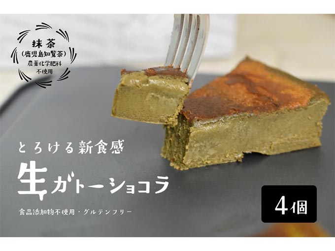 濃厚なチョコレートの味と口どけの良さが魅力のガトーショコラ