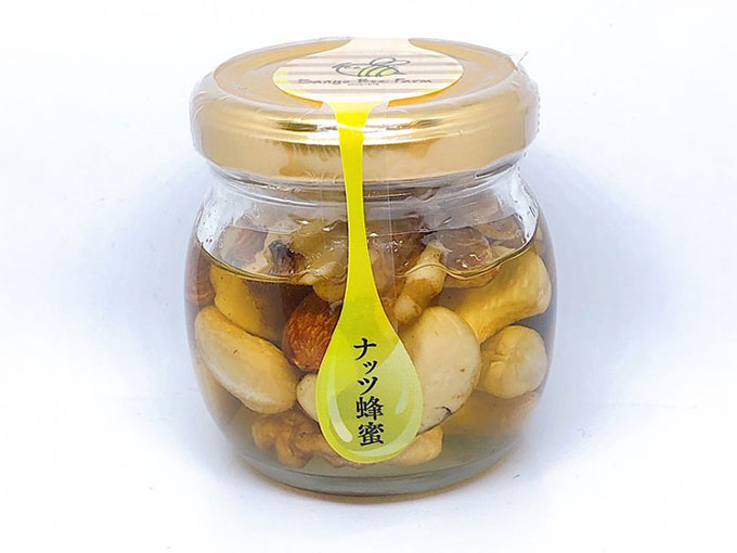 ナッツ蜂蜜漬け