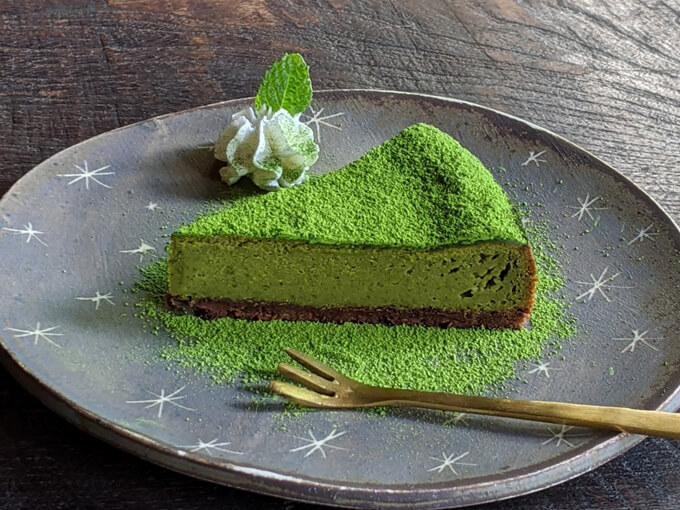 30代のママ友達への誕生日プレゼントでおすすめの星野抹茶のベイクドチーズケーキ