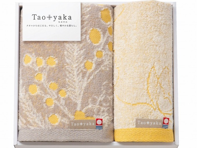 Taoyaka(ミモザ) フェイスタオル・ウォッシュタオル