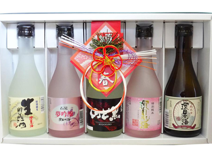 【日本海酒造】飲み比べセット　300ml×5種