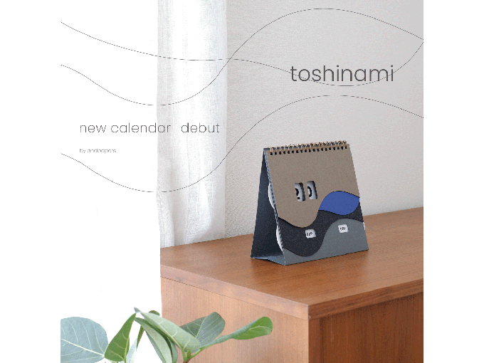 TOSHINAMI / 万年カレンダー