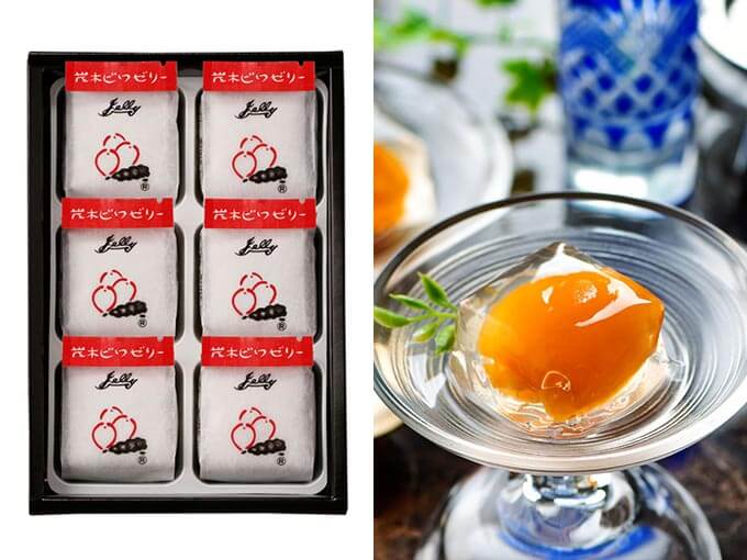 お中元におすすめのビワゼリー