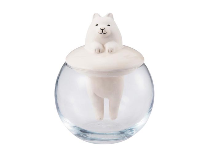 ドーム型加湿器　アニマル サモエド