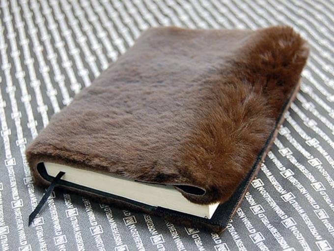 シェアードミンク　ブックカバー(文庫本サイズ)