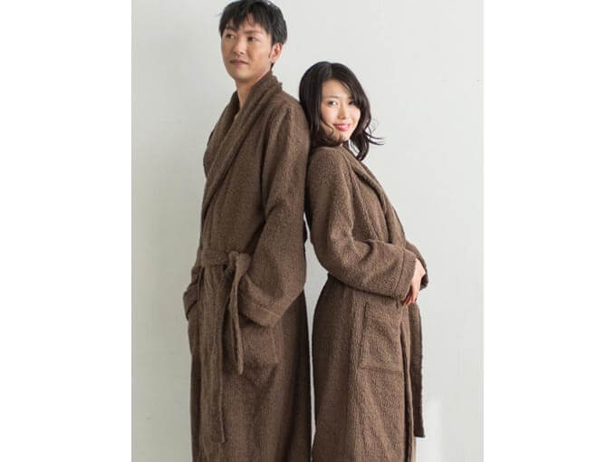 今治産 やすらぎバスローブ