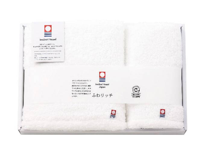 ふわリッチ　バス・フェイスタオルセット