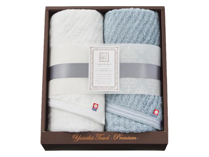 やさしいたおる　フェイスタオル2枚セット